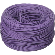 ITK Кабель информационный LC1-C5E04-126 кат.5E UTP 4 пары 24AWG LSZH внутренний 305м фиолетовый