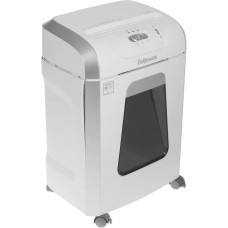 FELLOWES Шредер PowerShred 15С белый (секр.P-4) фрагменты 15лист. 19лтр. скрепки скобы пл.карты
