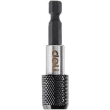 DELI Держатель для бит быстросъемный магнитный с фиксатором DL107401 1/4