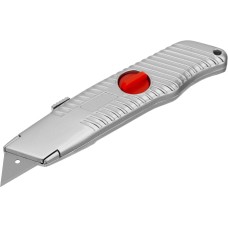 MATRIX Нож, 19 мм, выдвижное трапециевидное лезвие, металлический корпус 78964