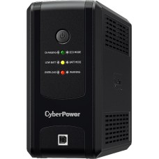 CYBERPOWER UPS UT650EIG, 650VA/390W, L-INT, A.SIN, LED, USB, RJ45/11, C13x4