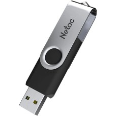 NETAC Флеш Диск 128GB U505 NT03U505N-128G-30BK USB3.0 черный/серебристый