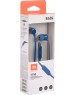 Наушники вкладыши проводные JBL TUNE 110 BLUE Наушники (JBLT110BLU)