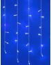 Гирлянда UNIEL (UL-00007210) ULD-B3007-200/TTK BLUE-WHITE IP44 Бахрома светодиодная с эффектом мерцания, 3м. Соединяемая. 200 светодиодов. Синий и белый свет.