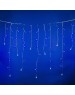Гирлянда UNIEL (UL-00007210) ULD-B3007-200/TTK BLUE-WHITE IP44 Бахрома светодиодная с эффектом мерцания, 3м. Соединяемая. 200 светодиодов. Синий и белый свет.