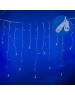 Гирлянда UNIEL (UL-00007210) ULD-B3007-200/TTK BLUE-WHITE IP44 Бахрома светодиодная с эффектом мерцания, 3м. Соединяемая. 200 светодиодов. Синий и белый свет.
