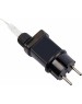 Гирлянда UNIEL (UL-00007210) ULD-B3007-200/TTK BLUE-WHITE IP44 Бахрома светодиодная с эффектом мерцания, 3м. Соединяемая. 200 светодиодов. Синий и белый свет.