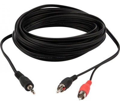Кабель RCA REXANT (17-4206) ШНУР СТЕРЕО 3,5 ММ - 2 RCA, ДЛИНА 7 МЕТРОВ