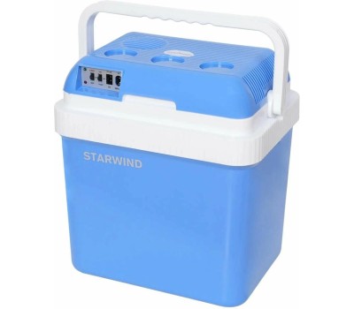 Автохолодильник Starwind CB-112 24л 48Вт голубой/белый