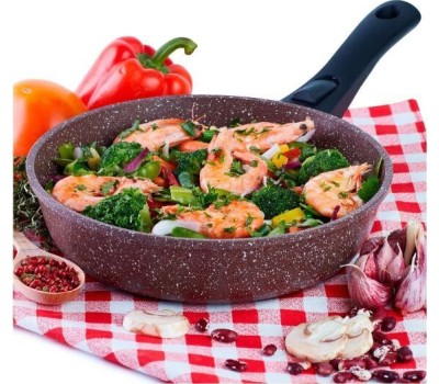 Сковорода ТРАДИЦИЯ ТД2265 антипригарная литая 26см съемн/руч Доломит