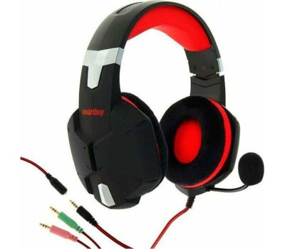 Гарнитура SMARTBUY (SBHG-9740) RUSH ASPID черн/красный
