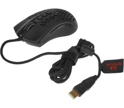 Проводная игровая мышь REDRAGON (71122) Storm Basic 12400 DPI, черная, легкая