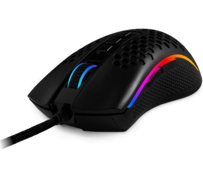 Проводная игровая мышь REDRAGON (71122) Storm Basic 12400 DPI, черная, легкая