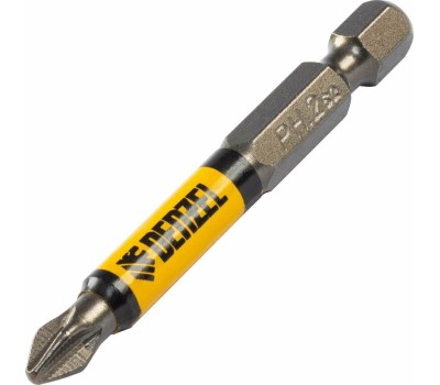 Набор бит DENZEL Набор бит PH2х60, сталь S2, круглый профиль, 10 шт. 11642