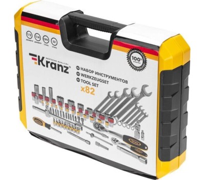 Набор инструментов KRANZ (KR-66-6682) 82 предмета