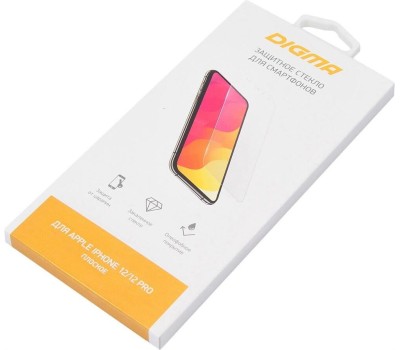  DIGMA Защитное стекло для экрана для прозрачная 1шт. (DGG1AP12PA)