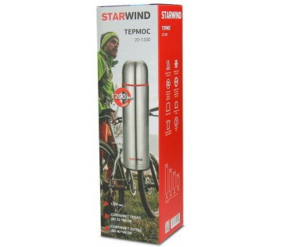 Термос STARWIND 20-1200, 1.2л