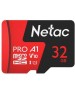 Карта памяти NETAC Карта памяти microSDHC UHS-I U1 P500 Eco 32 ГБ, 80 МБ/с, Class 10, NT02P500ECO-032G-S, 1 шт., без адаптера