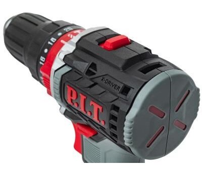 Дрель-шуруповёрт P.I.T. Дрель ударная аккум. бесщёточная PSB20H-10C X-DRIVER SOLO (20В, 40Нм, патрон 10 мм, 2 ск)