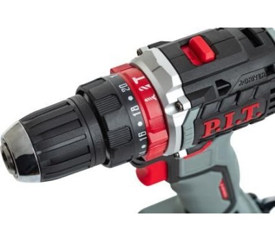 Дрель-шуруповёрт P.I.T. Дрель ударная аккум. бесщёточная PSB20H-10C X-DRIVER SOLO (20В, 40Нм, патрон 10 мм, 2 ск)