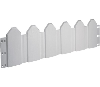 Заборчик для сада LUCKY WAY LWZWT011 декоративный 10 шт. по 60 см, белый