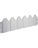 Заборчик для сада LUCKY WAY LWZWT011 декоративный 10 шт. по 60 см, белый