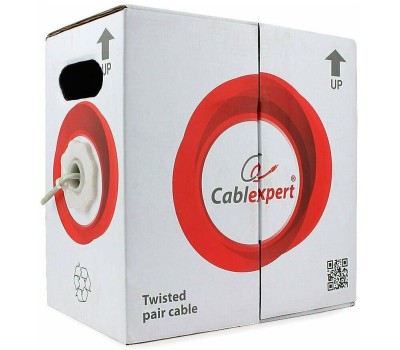 Cablexpert [UPC-5004E-SOL] Кабель UTP кат.5e, 4 пары, 0.48 mm (305 м pullbox), CCA однож