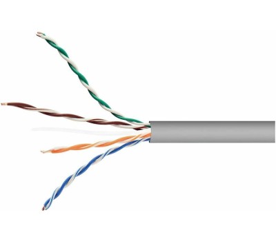 Cablexpert [UPC-5004E-SOL] Кабель UTP кат.5e, 4 пары, 0.48 mm (305 м pullbox), CCA однож