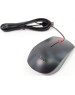 LENOVO Мышь проводная Essential, оптическая, USB, 1600dpi, черный [4y50r20863]