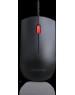 LENOVO Мышь проводная Essential, оптическая, USB, 1600dpi, черный [4y50r20863]