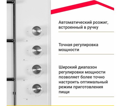 Варочная панель газовая SIMFER H60Q40W400