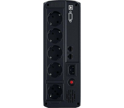 ИБП CYBERPOWER ИБП VP1600ELCD {Line-Interactive, Tower, 1600VA/960W USB/RS-232/RJ11/45 (4 + 1 EURO) 12В/9 Ач х 2}