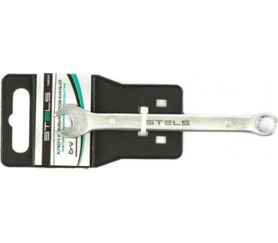 Ключ STELS Ключ комбинированный, 8 мм, CrV, матовый хром 15204
