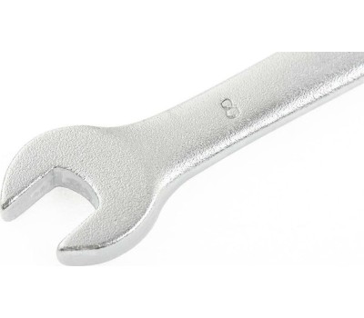 Ключ STELS Ключ комбинированный, 8 мм, CrV, матовый хром 15204