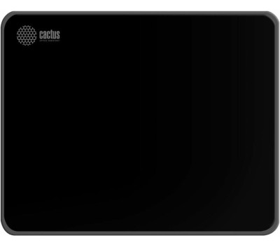 Коврик CACTUS Коврик для мыши Black черный, ткань, 300х250х3мм [cs-mpc-d01m]