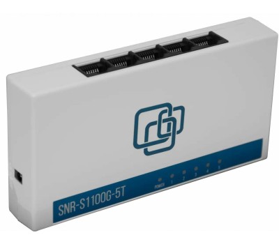 Коммутатор SNR Коммутатор -S1100G-5T, неуправляемый