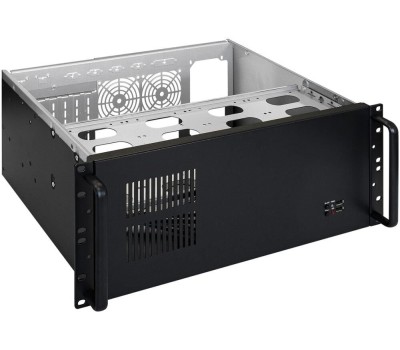 Procase 4U300-08 Корпус 4U server case,8HDD,черный,без блока питания PS/2 ATX,глубина 300мм, MB ATX 12