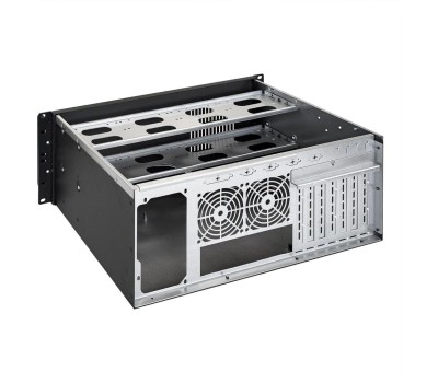 Procase 4U300-08 Корпус 4U server case,8HDD,черный,без блока питания PS/2 ATX,глубина 300мм, MB ATX 12