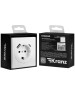 KRANZ Розетка STRONG 1-ая с/з с/у з/ш 16А с USB A+C быстрой зарядки 5В/3А жемчуг