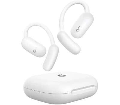 TWS наушники ANKER Наушники Soundcore AeroFit 2, Bluetooth, накладные, белый [a3874g21]