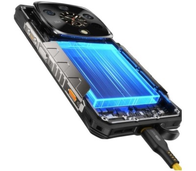 Смартфон ULEFONE Смартфон Armor 28 Ultra 16+1TB Black/6.67” AMOLED FHD+/1.04” 340x340/MTK9300+/And15/50+50+64/50/10600mAh/5G/uSmart