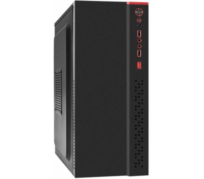 Корпус Exegate EX298131RUS Корпус Miditower ExeGate AA-443 (ATX, без БП, 2*USB+HD Audio, черный)
