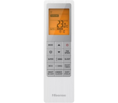 HISENSE Кондиционер AS-13UW4RYRHB04 серия VIBE DC Inverter 2026 Wi-Fi (комплект)