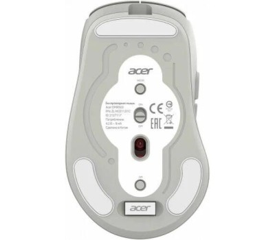 ACER Мышь OMR503 светло-серый оптич. 3200dpi silent беспров. BT/Radio USB 4but (ZL.MCE11.01C)