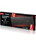 Мультимедиа клавиатура компьютерная SMARTBUY (SBK-206US-K) SLIM USB черный
