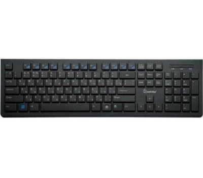 Мультимедиа клавиатура компьютерная SMARTBUY (SBK-206US-K) SLIM USB черный