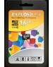 Карта памяти EXPLOYD MicroSDHC 16GB Class10 - б/а [EX0016GCSDHC10-W/A-AD]