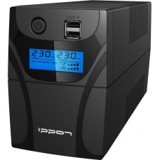 Источник бесперебойного питания IPPON BACK POWER PRO II 500 LCD+USB (300Вт/500ВА)