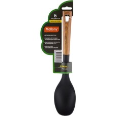 Ложка из нейлона MALLONY Ложка из нейлона, FORESTA, с пластм ручкой/дизайн под дерево, 32,5*7 см (006460)