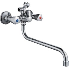 Смеситель GOTA ROCIO G096710-GOTA Ronda смеситель д/ванны с 2-мя рукоятками с изливом S-30см. перекл.душа